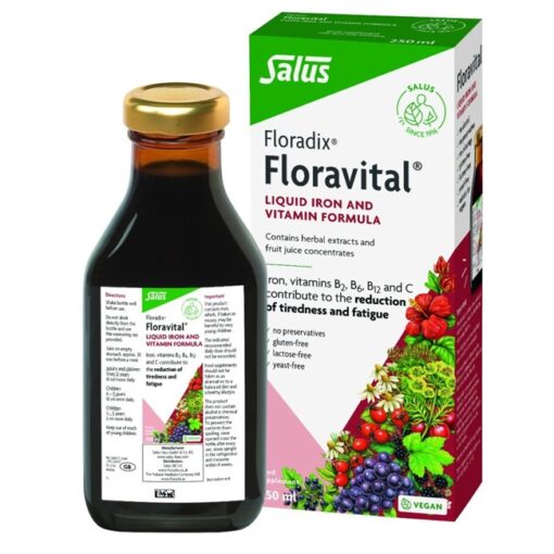 Floravital Iron Supplement Yeast and Gluten Free