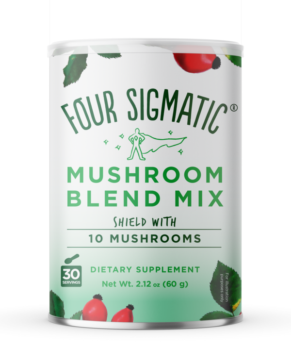 10 Mushrooms Powdered Mix Blend by Four Sigmatic