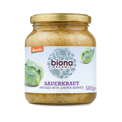 Sauerkraut Biona - Fermened Food rich in probiotics