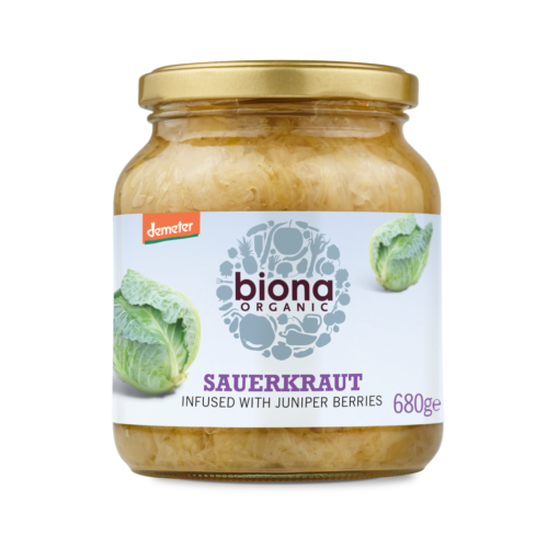 Sauerkraut Biona - Fermened Food rich in probiotics