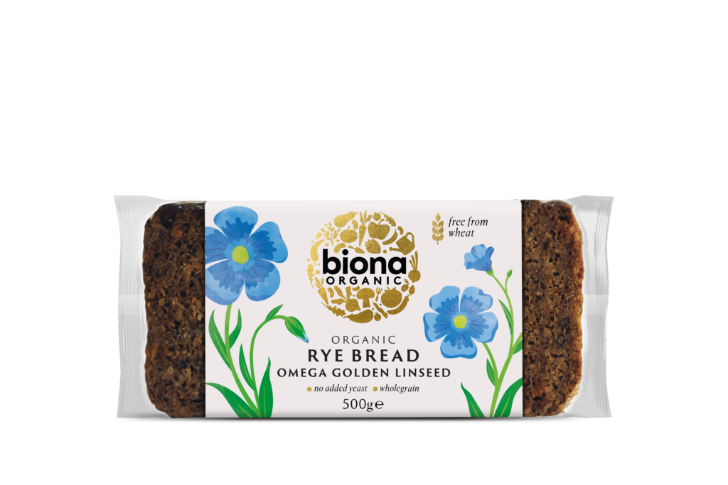 Rye - Omega 3 Golden Linseed Bread (Organic)