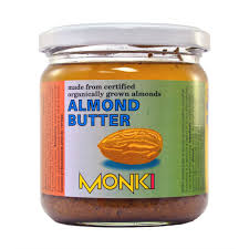 Almond Butter - Dairy Free, Vegan, Vegetarian Friendly Nut Butter by Monki