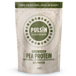 Pea Protein Powder - Pulsin 1kg Unflavoured Natural