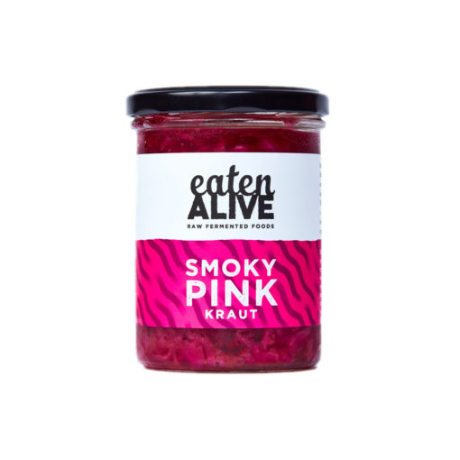 Ferrmented Sauerkraut - Smoky Pink