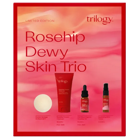 Trilogy Rosehip Dewy Skin Trio Set