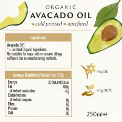 Organic Avocado Oil Available Online In Ireland