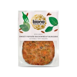Organic Sweet Potato Buckwheat Burger Patties