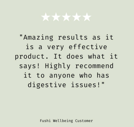 Fushi Wellbeing Customer Review of Triphala Capsules