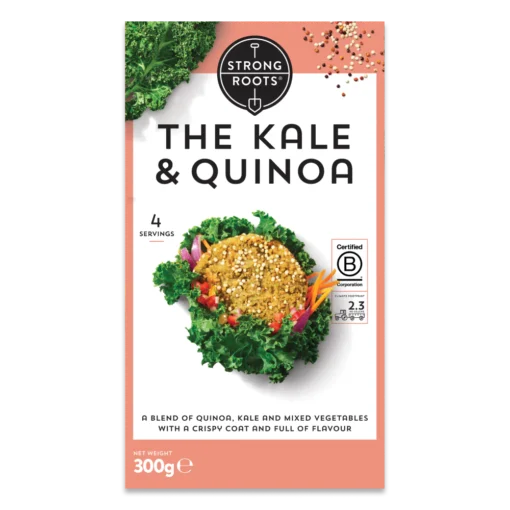 Kale & Quinoa Vegan Burger 4 Servings