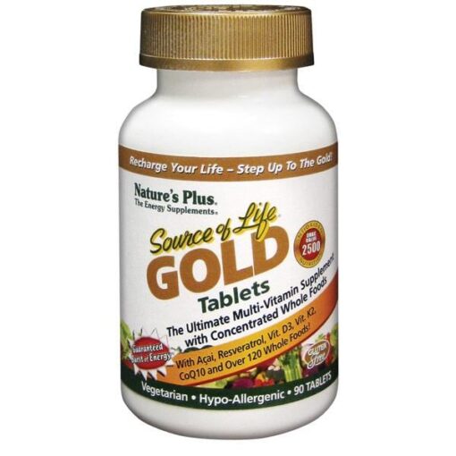 Multi Vitamin Supplement - Source of Life Gold 90 Caps
