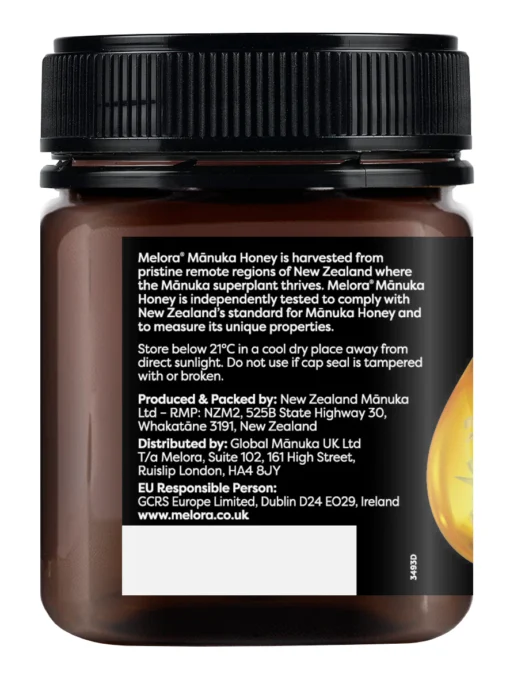 Mānuka Honey 525+ MGO 250g New Zealand Melora