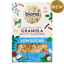 GRANOLA NUTTY CLUSTERS - LOW SUGAR by Biona
