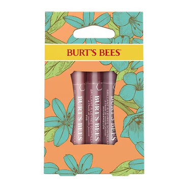 Lip Balm Gift Set - Burt's Bees Petal Kisses Gift Set Lip Balm Gift Set - Burt's Bees Petal Kisses Gift Set